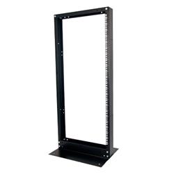 Rack Profesional Abierto de 19? de 24 Unidades, Base Tipo L para Anclaje a Piso.[ONYX]