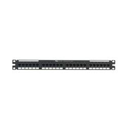 Panel de parcheo punchdown, Categora 6, 24 puertos, 1U[PANDUIT]