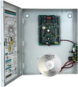 Controlador Integra32 2-Door Controller, includes Cabinet, Power Supply[RBH]