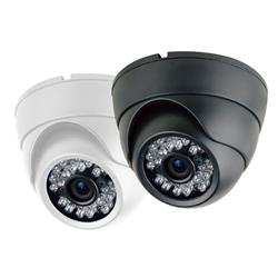 Cmara Tipo Domo -  1/3 PlxelPlus,600 TVL,3.6mm Fixed Lens, 23 IR LEDs, Cubierta de aluminio[LTS]