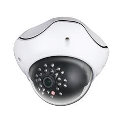 Cmara IP - 720P de 1.3MP, 1/3 CMOS, lente fija de 4.2mm, 24pcs IR LED, 60 pies, IP66, DC12V / PoE[LTS]