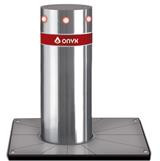 Pilona automática  en Acero Inoxidable Onyx. Altura 600 mm diámetro 220 mm.[ONYX]