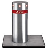 Pilona automtica  en Acero Inoxidable Onyx.  Altura 900 mm dimetro 220 mm.[ONYX]