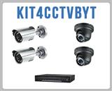 Kit de CCTV que incluye 1 DVR modelo LTD2304SS-C, 2 cámaras bullet modelo LTCMR8952 y 2 cámaras domo turret LTCMT2162.[LTS]