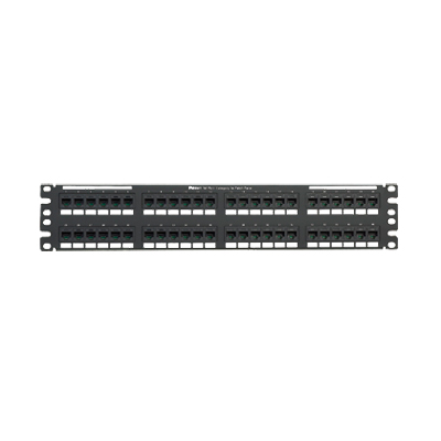 Panel de parcheo punchdown, Categoría 6, 48 puertos, 2U/Redes, Cableado estructurado y Equipos especiales/Soluciones para Instituciones Gubernamentales